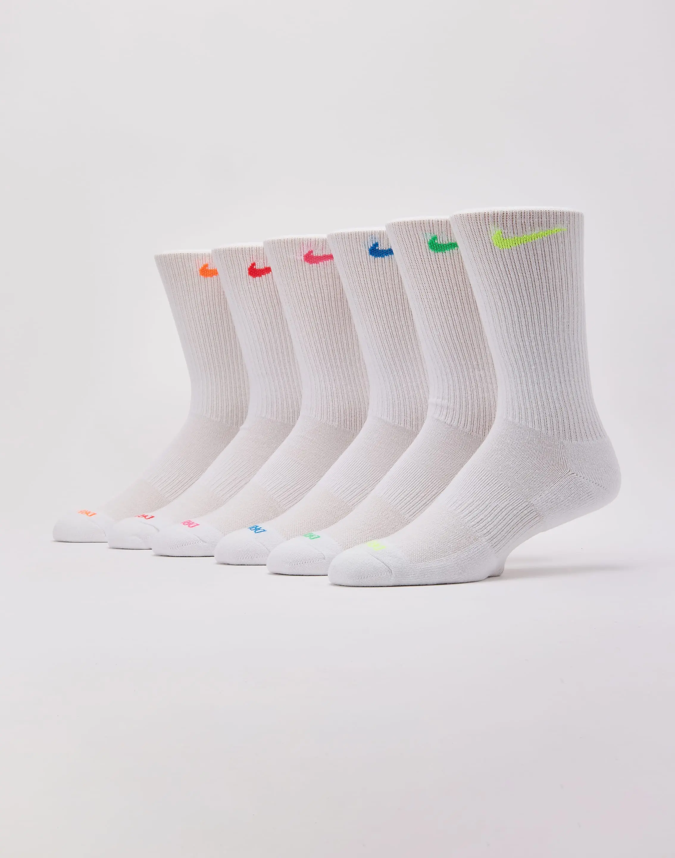 Mens Nike Everyday Plus Training Crew Socks 6-Pack