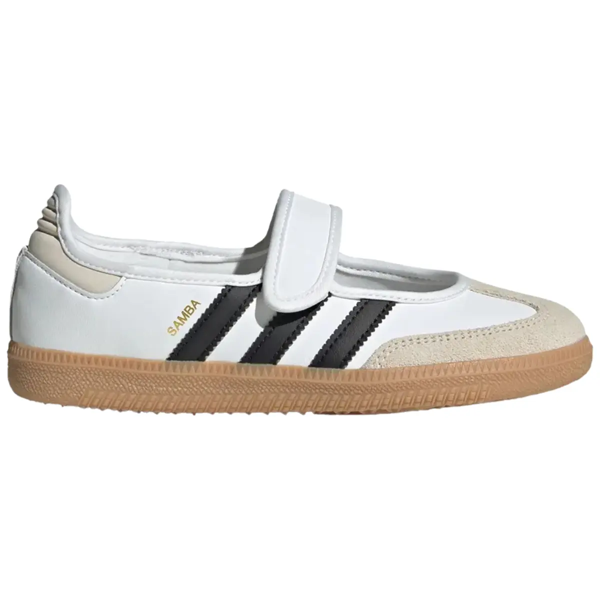 Adidas Samba Jane White Black Gum JR7436 Youth Fashion Shoes New Adidas Samba Jane White Black Gum JR7436 Youth Fashion Shoes New