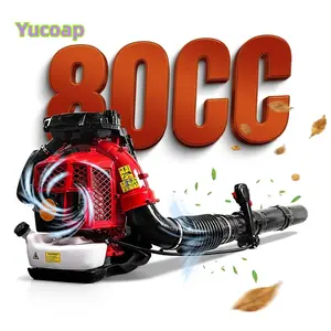 [Summer Vibes] YUCOAP 80CC 2-Stroke Heavy Duty Backpack Snow Blower w/ 900CFM & 2.3L Tank (Leaf Blower Function) Portable