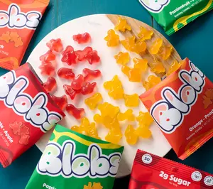 Blobs (12) Bags Low Sugar Gummy Candy Variety Pack