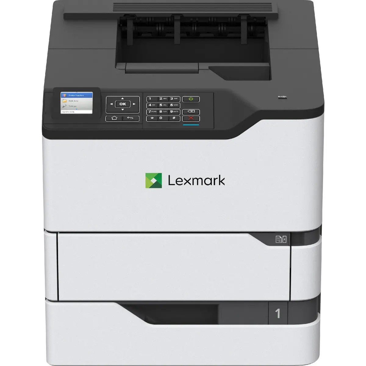 Lexmark MS821n Single-Sided Monochrome Laser Printer, 55 ppm, 650 Pages Standard