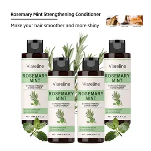 Rosemary Mint Strengthening Conditioner -- Deeply nourishes, improves hair texture.Softens hair for a smooth finish, boosts shine.Hydrates and repairs, reduces damage.Safe and gentle， Haircare Shampoo，Hydrating Peppermint Moisturizer Moisture