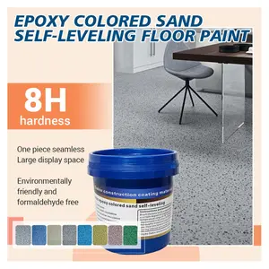 Epoxy Sand Paint set comes with tools, available in various colors, and is easy to operate