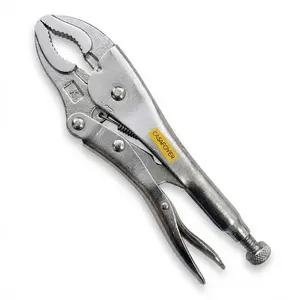 Casafoyer Heavy-Duty Locking Grip Pliers With Wire Cutter | Ideal for Welding, Pipe Vise Work | Adjustable, Multi-Use Pliers Tool