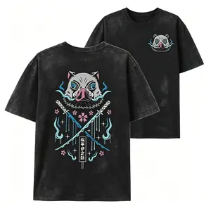 Inosuke Hashibira with his sword Dual Serrated Nichirin Katanas shirt, Sweatshirt & Hoodie, Demon Slayer t-shirt, Anime lover t-shirt graphic tees  funny graphic tee men’s trendy t-shirts deals humorous 90s streetwear covenant penny tees meme boyfriend