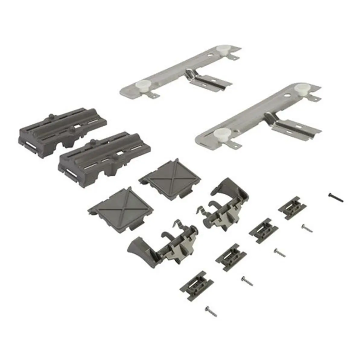 Aftermarket W10712395 Dishwasher Dishrack Adjuster Kit, Genuine OEM Part, Includes Sides, Enables Rack Leveling, Enhances Equipment Performance, Simple And Reliable Installation