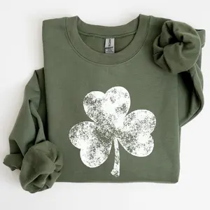 Vintage Shamrock, St Patrick's Day Sweatshirt Vintage Shamrock, St Patrick's Day Sweatshirt