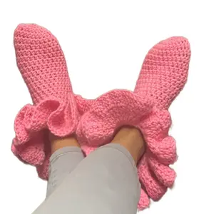 Not Your Grandie Crochet Wavy Ruffled Socks - Available in All Sizes