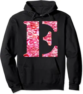 Lipstick Kisses For Boyfriend E Pullover Hoodie - Ciennaslay Shop 62B0CQTST2SW