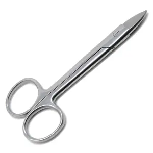 Straight Cutting End Scissors Dental Orthodontics Surgical Stainless Steel Instruments