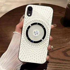 Perfect tech gift! Luxury Magnetic Phone Case for iPhone XR, Sleek Geometric Design for Men & Women — 975