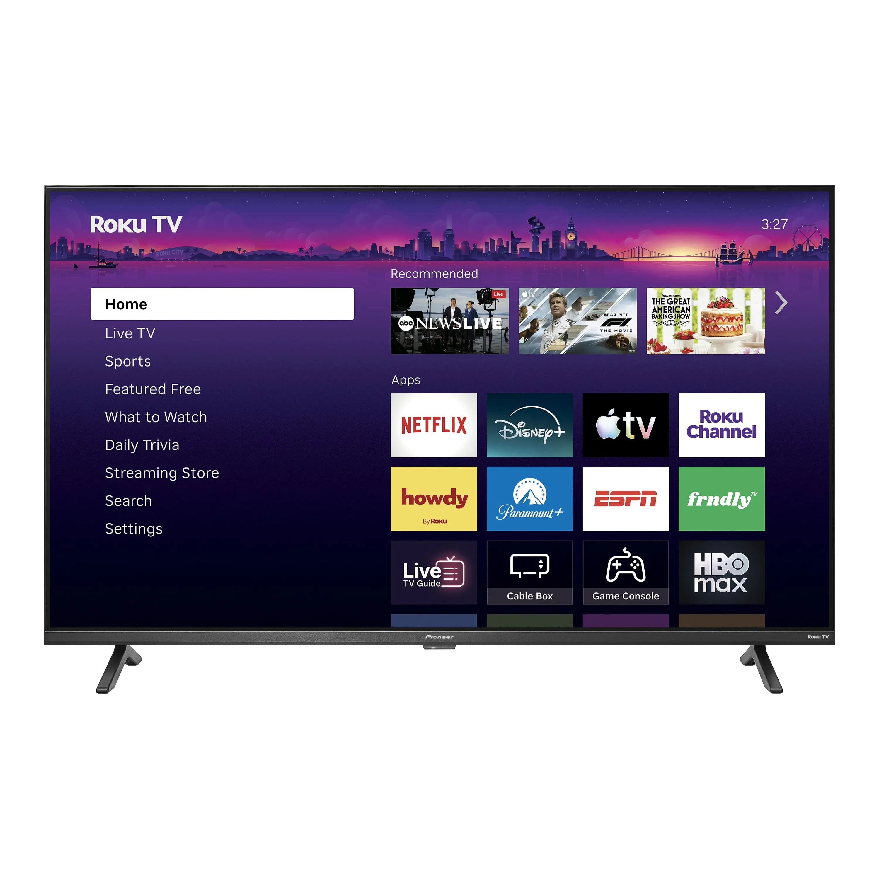Pioneer - 50 Class LED 4K UHD Smart Roku TV