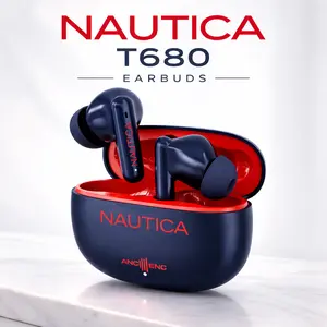 Nautica T680 Hybrid Noise Cancelling (ANC+ENC) True Wireless Bluetooth Stereo Earphones