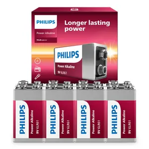 Philips 9V Alkaline, 8 Pack Philips 9V Alkaline, 8 Pack
