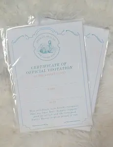 Easter Bunny Official Certificate of Visitation