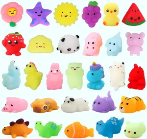 30 Pack Squishy Toys, Squishies Party Favors for Kids Ages 4-8 8-12, Mini Animal Sensory Stress Relief Toys, Treasure Box Prizes, Classroom Birthday Goodie Bag Fillers, Xmas Gifts