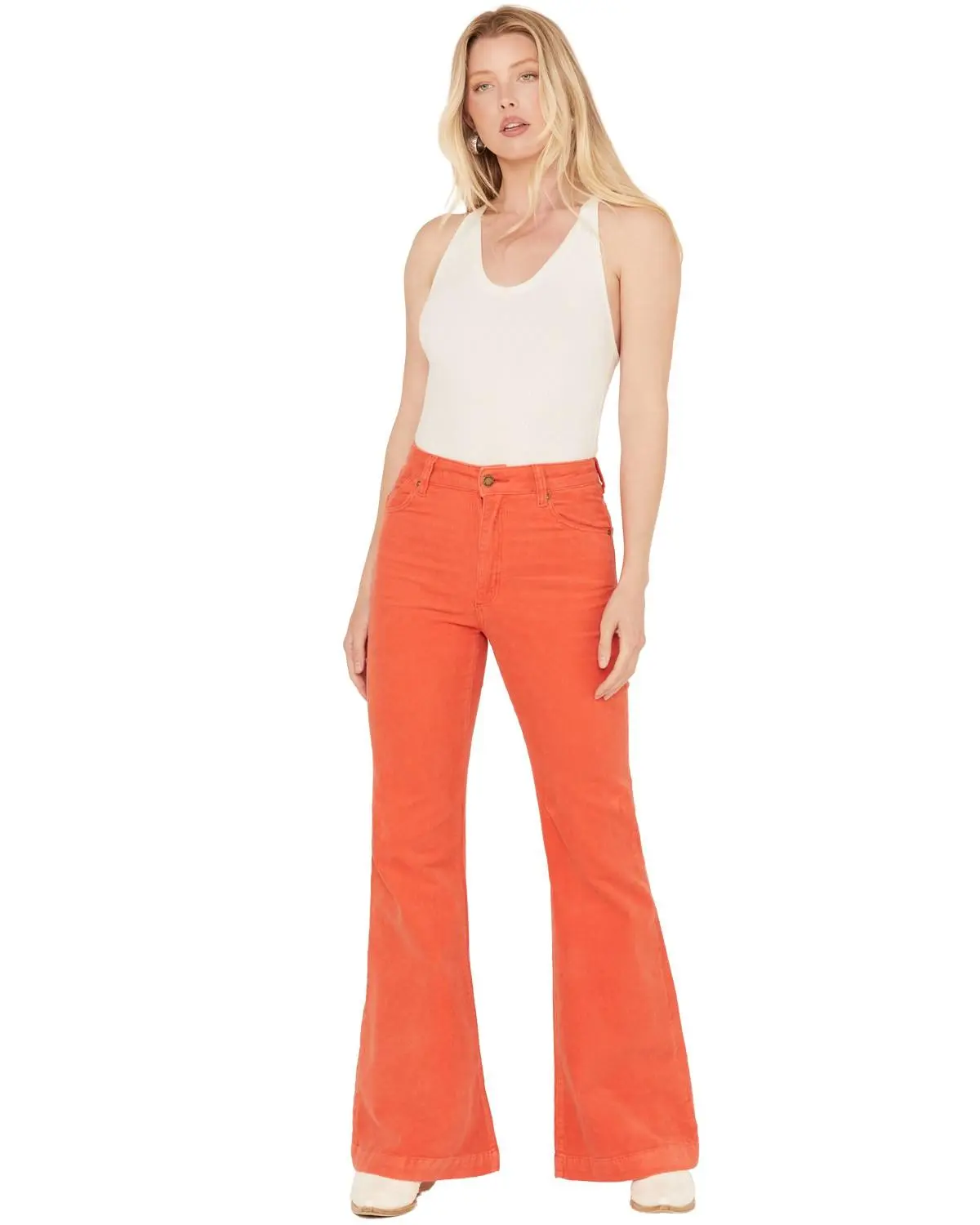 Rolla's Women's East Coast Corduroy Stretch Flare Jeans - R32j20 Rolla's Women's East Coast Corduroy Stretch Flare Jeans - R32j20