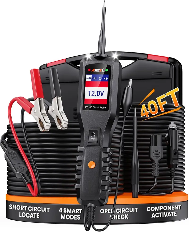 VDIAGTOOL V500 Pro Autootive Power Circuit Probe Tester with Breaker