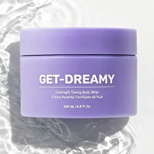 MAËLYS GET-DREAMY Overnight Body Whip - Clinically Proven Skin Tightening Cream, Nourishing Formula with Milk Thistle, Warming Ginseng & Rose Moisturizing Gel