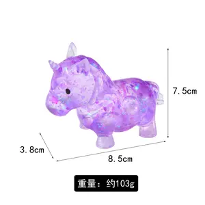 Unicorn Marshmallow Squishy Arm Trainer – Stress Relief & Forearm Strength Builder, Soft Gel Scented Putty for Kids, Teens, Adults