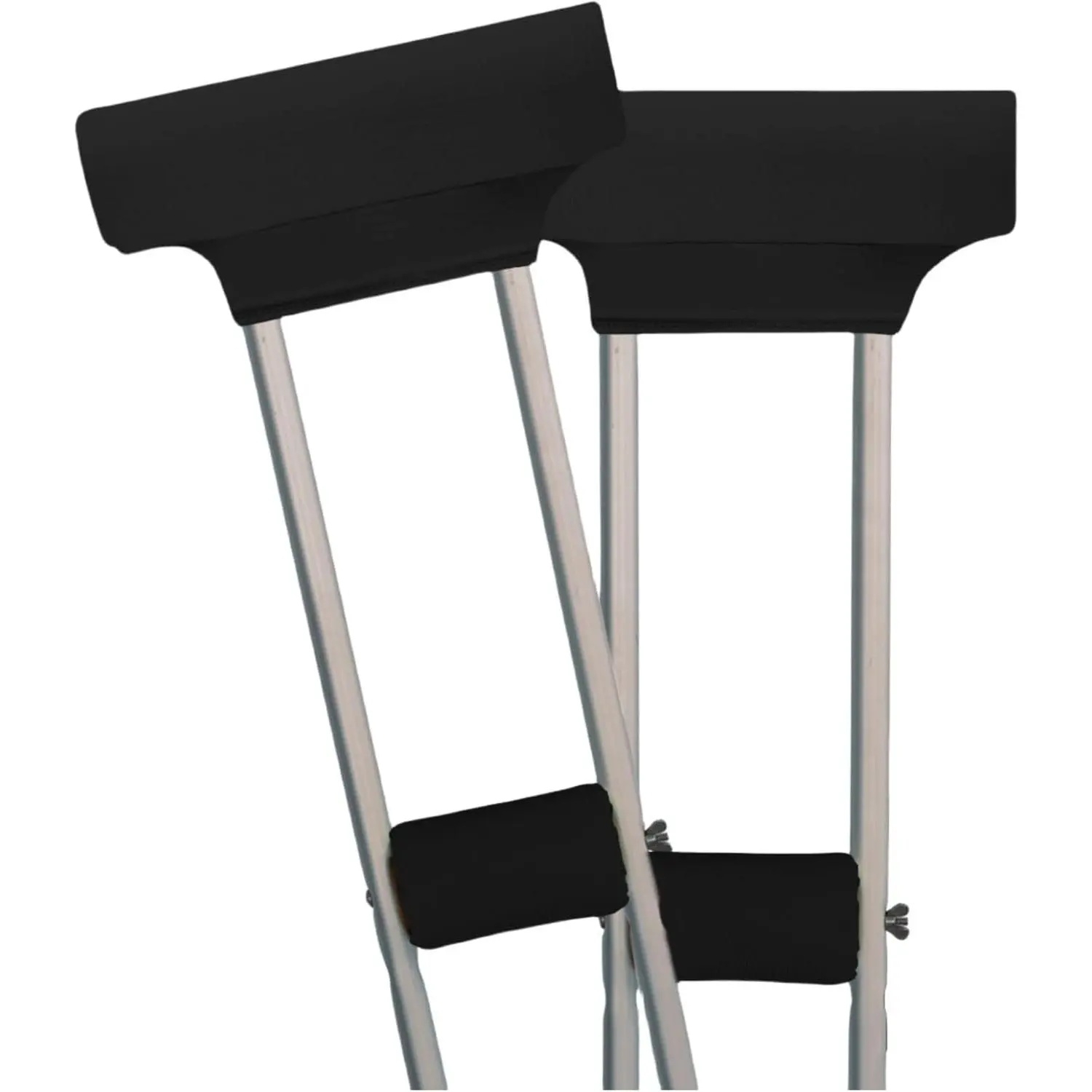 Crutch Pads and Hand Grip Covers-Crutch Accessories for Armpits and Hand Grips Underarm Machine Washable Breathable