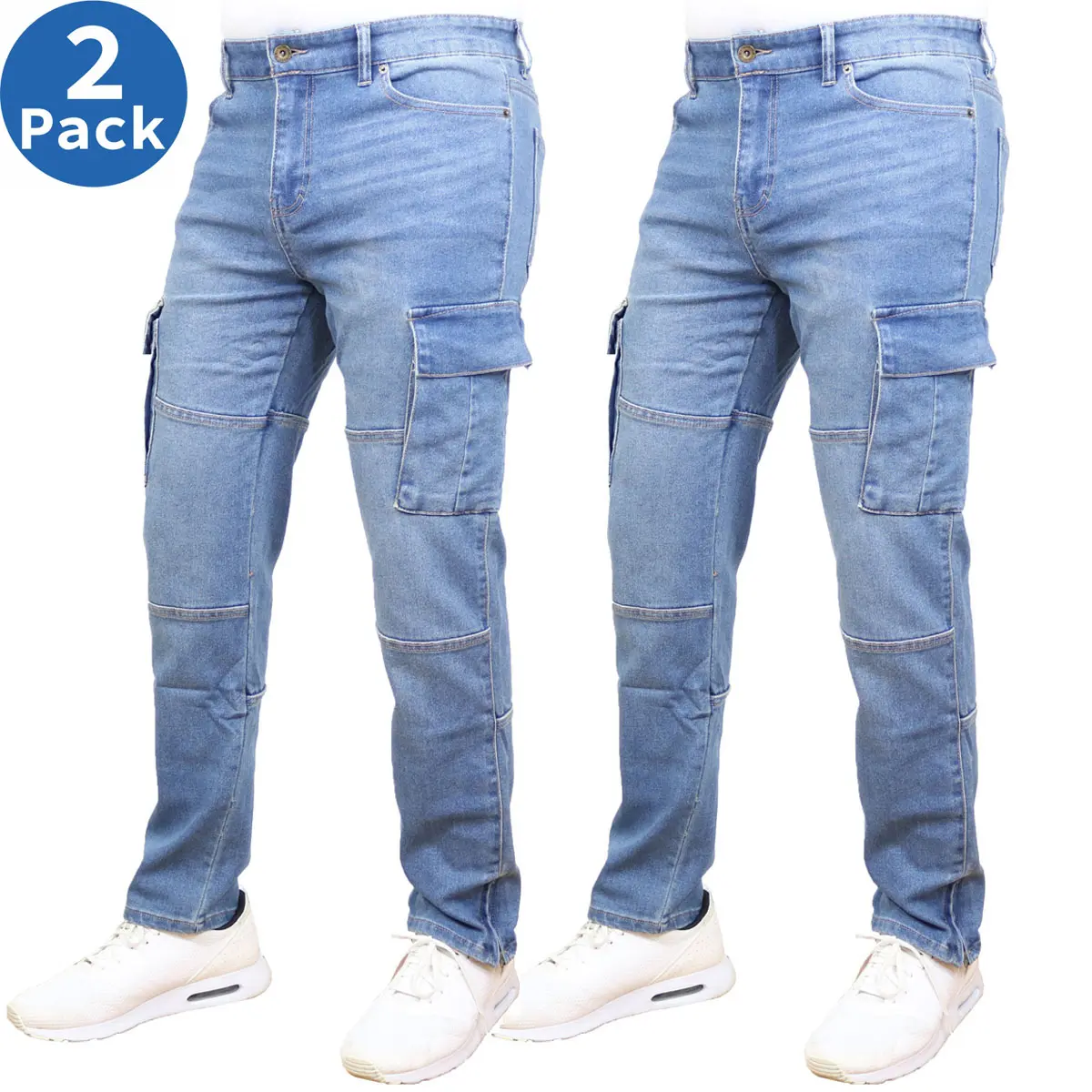 (2 Pack) Medium Wash-Medium Wash