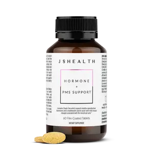 JSHealth Hormone + PMS Support Formula - Chaste Tree, Dong Quai, B Vitamins & Magnesium for Cycle Relief & Hormonal Balance