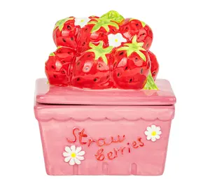 10 Strawberry Street Berry Basket Canister