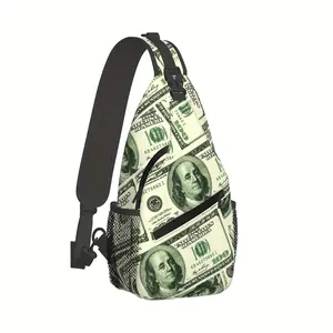 Crossbody Chest Bag Hiking Backpack 100 Dollars Shoulder Bag Folding Large Capacity Fashion Durable for Shopping Work Leisure Travel Beach Bag Fishing Backpack Made in US