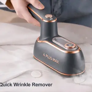 2-in-1 Steam Iron & Clothes Steamer - Handheld Portable Garment Wrinkle Remover, Fast Heat-Up, Large Soleplate, 150ml Water Tank - Lightweight for Home, Travel, Christmas gifts New Year's gift