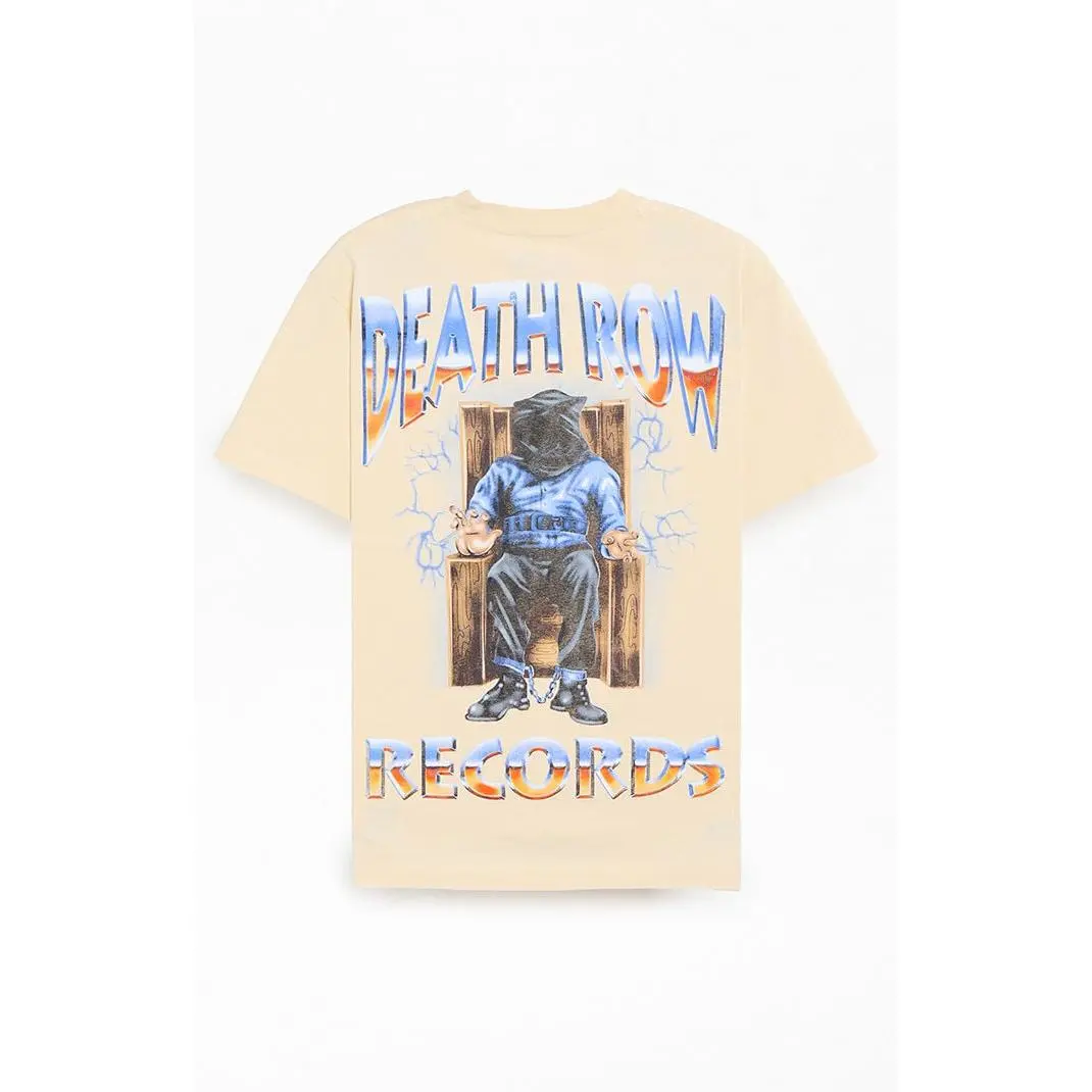 PacSun Men's Death Row Records Chrome Chair T-Shirt - Multicolor