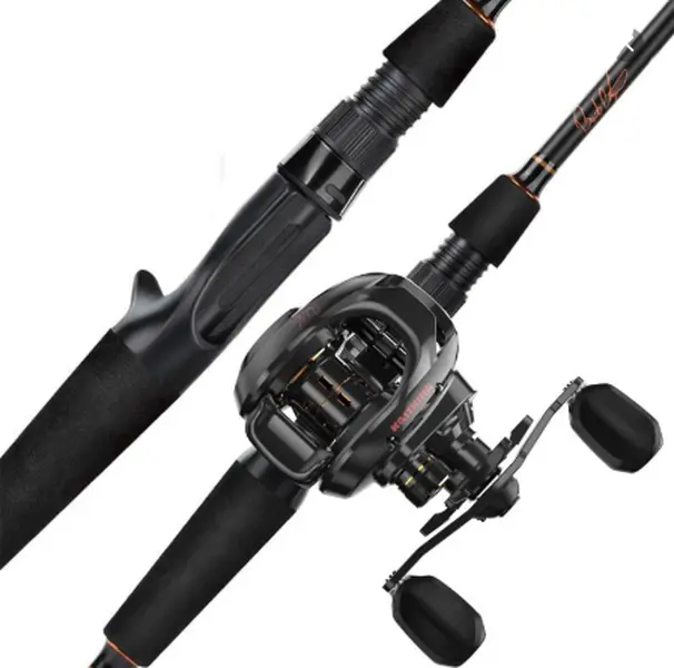 [Back to School]KastKing Brent Chapman Casting Rod and Reel Combo, Tailored Tackle Kits, IM6 Graphite 2Pc Blanks, 5.2:1 Gear Ratio, 9 + 1/5 + 1 Ball Bearings, Stainless Steel Guides, EVA Handles Bass Fishing Lure Travel Fishing Rod  SummerVibes