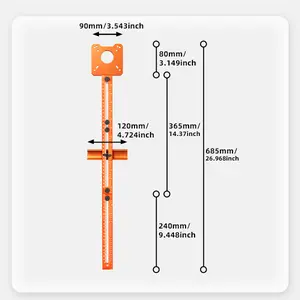 IMBOT 4-in-1 Woodworking System: The ultimate router template for flawless circles, hardware mounting, and grooving. Elevate your router to a full machining station—an integrated precision system for efficient, accurate craftsmanship.