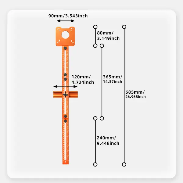 IMBOT 4-in-1 Woodworking System: The ultimate router template for flawless circles, hardware mounting, and grooving. Elevate your router to a full machining station—an integrated precision system for efficient, accurate craftsmanship.