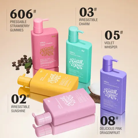 New！Sttes 02 (Original 602) Body Lotion, 250ml/8.45 fl oz – Caramel Vanilla Gourmand Scent – Deep Moisturizing, Fast-Absorbing, Non-Greasy – For Dry Skin, Women & Men, Moisturizer, Plant,back to school,familyfun