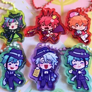 Twisted Wonderland Mini Character Acrylic Keychain