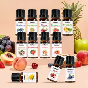 Benatu Fruit Essential Oils - Fresh Sweet Aroma Oils For Diffusers, Humidifiers, Candles, Soaps And Home Fragrance - 12*10ml