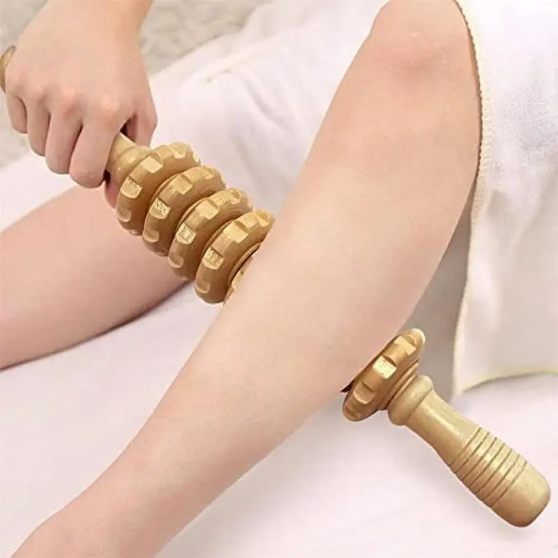 [Dealsforyoudays] Summer Comfort Manual Wooden Roller Massager & Muscle Release Roller & Manual Massage Tool for Fascia Cellulite & Lightweight Body Care Massager & Basedbodyworks & Body Care Products & Muscle Roller Stick & TikTokShopSummerTurnUp