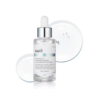 Dear Klairs - Freshly Juiced Vitamin Drop | Vitamin C Serum, Gentle 5% Pure Vitamin C & EGF Peptides, for Uneven Skin Tone, Brightening, Dark Spot Care, Sensitive Skin, Non irritating, Korean Skincare 1.18 Fl Oz