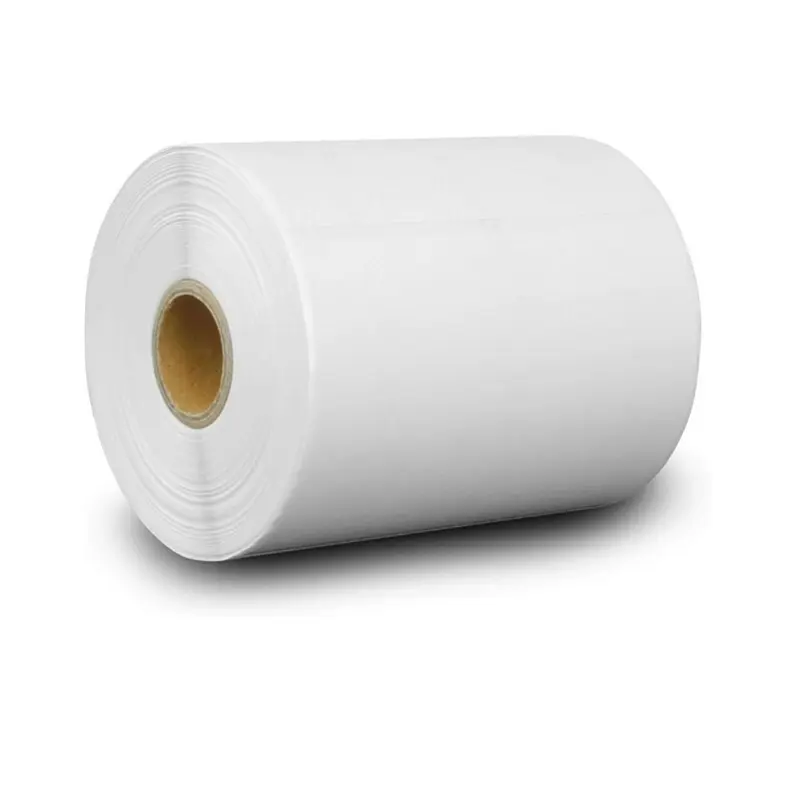 SJPACK 4"x3" Direct Thermal Address Shipping Roll Label - 1 Roll, Non-Smudging Ink Barcode Printing Stickers for Zebra Series, Rollo, Fargo, Nex, Elton Printers, Water Resistant Office Stationery