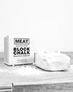 BODYBUILDING BLOCK CHALK – CLASSIC / WHITE