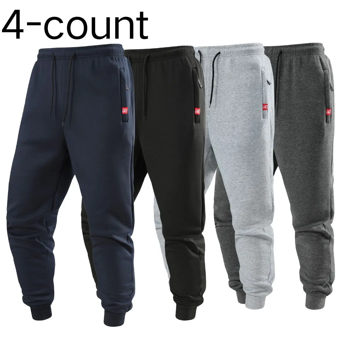 New casual and fashionable solid-color simple and elegant loose skinny pants