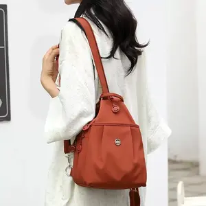 Fashion Oxford Cloth Casual Backpack Lightweight Work Tote with Multiple Compartments for Travel & Work Organize Zipper Closure Durable Tote Bag Messenger Bag Chest Bag Crossbody Purse Classic Shoulder Bag