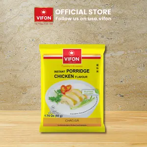 VIFON Instant Porridge/Congee Soup Chicken Flavor (Chao Ga) Pack 1.75 oz
