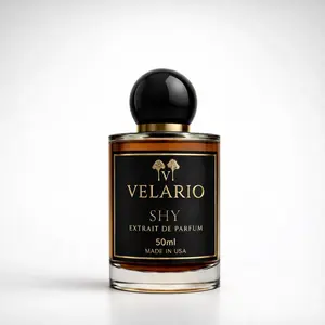Velario Shy Extrait de Parfum 50ml - Sweet Gourmand Fragrance with Airy Marshmallow Orange Blossom & Creamy Vanilla Notes Made in USA