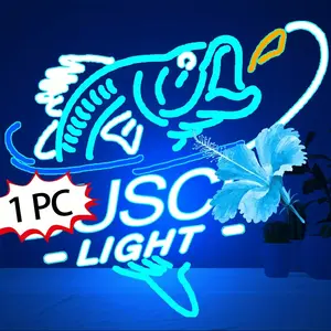LED Neon Beer Sign - USB-Powered Plastic Fixture Lighting, Men's Room Decor & Room Decor LED Lights for Man Cave, Home Bar Wall summerwins,summerwins