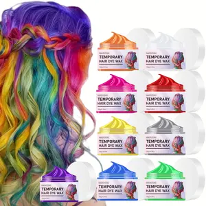 temporary hair dye wax, Easy Washable Colorant for Cosplay & Parties, Perfect for Christmas, Halloween, and Costume Events.