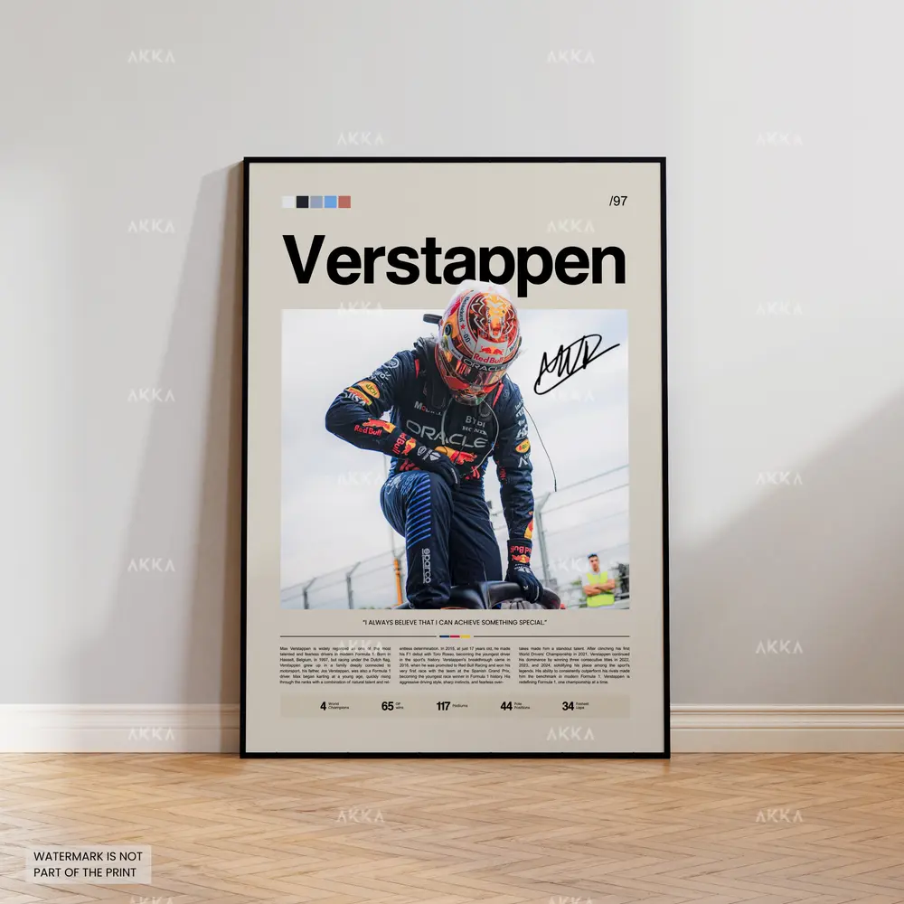Max Verstappen - Red Bull Racing poster 4