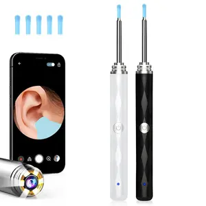 Rechargeable Ear Wax Removal Tool with Camera, Includes 5 Ear Picks, Safe & Effective Ear Cleaning Device for Home Use