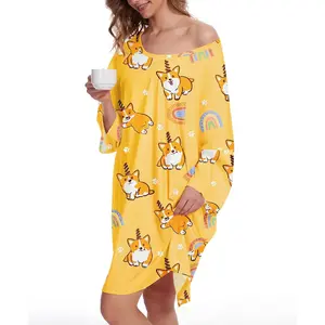 Moo Moos for Women Nightgowns for Women Plus Size Mumus With Pockets Nightgowns & Sleepshirts Pajamas Fit S-5XL